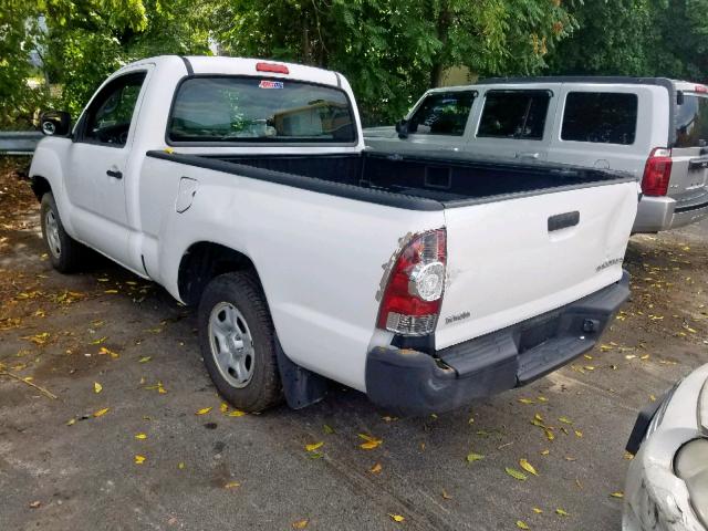 5TFNX4CN4BX006393 - 2011 TOYOTA TACOMA WHITE photo 3