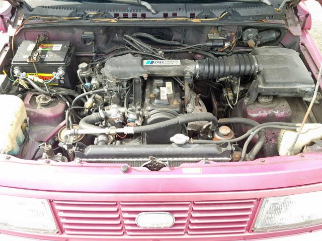 2CNBJ18U5P6928497 - 1993 GEO TRACKER PINK photo 7