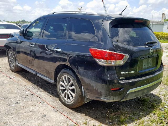 5N1AR2MN6GC666408 - 2016 NISSAN PATHFINDER BLACK photo 3