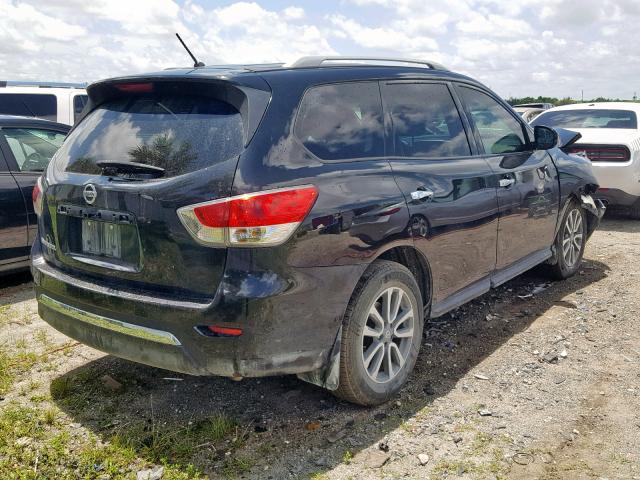 5N1AR2MN6GC666408 - 2016 NISSAN PATHFINDER BLACK photo 4