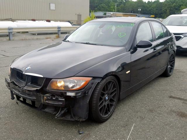 WBAVD13566KV07678 - 2006 BMW 325 XI BLACK photo 2