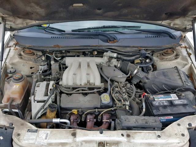 1FAFP52U0YA170079 - 2000 FORD TAURUS LX WHITE photo 7