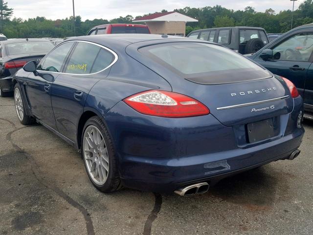 WP0AB2A74CL061960 - 2012 PORSCHE PANAMERA S BLUE photo 3