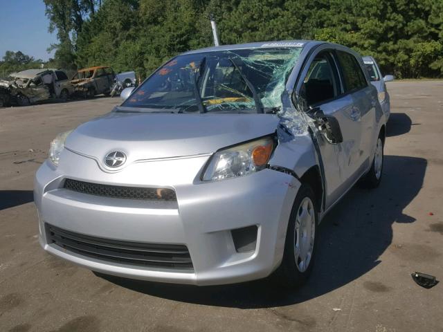 JTKKU4B43C1023445 - 2012 TOYOTA SCION XD SILVER photo 2