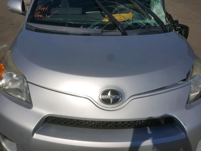 JTKKU4B43C1023445 - 2012 TOYOTA SCION XD SILVER photo 7