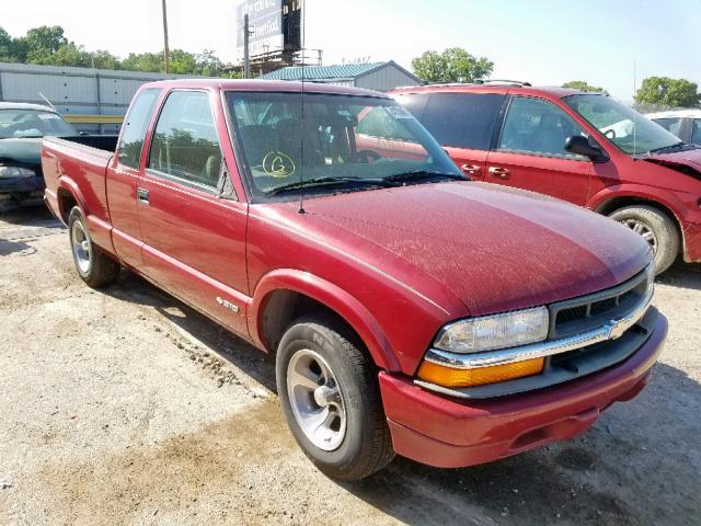1GCCS194XWK212212 - 1998 CHEVROLET S TRUCK S1 RED photo 1