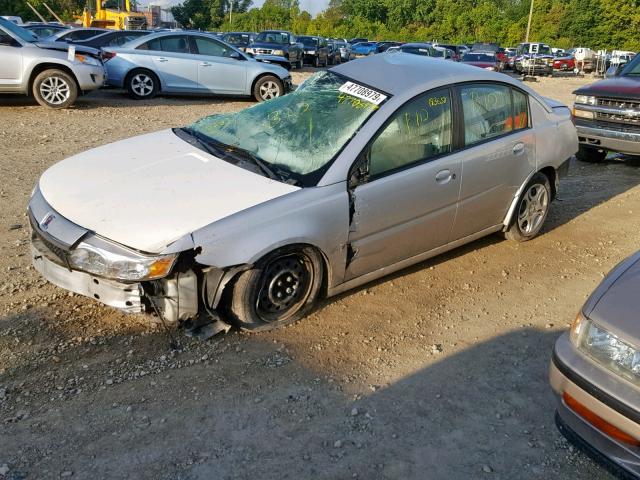 1G8AJ52F14Z186059 - 2004 SATURN ION LEVEL SILVER photo 10