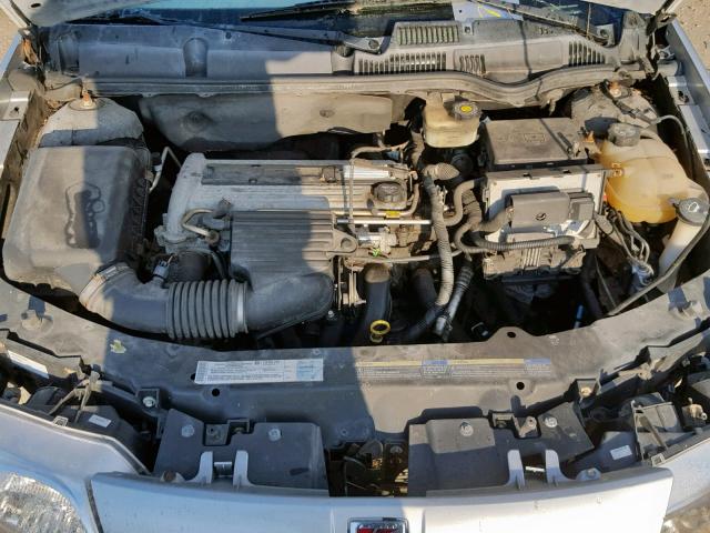 1G8AJ52F14Z186059 - 2004 SATURN ION LEVEL SILVER photo 7