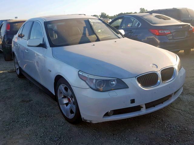 WBANE53546CK80005 - 2006 BMW 525 I WHITE photo 1