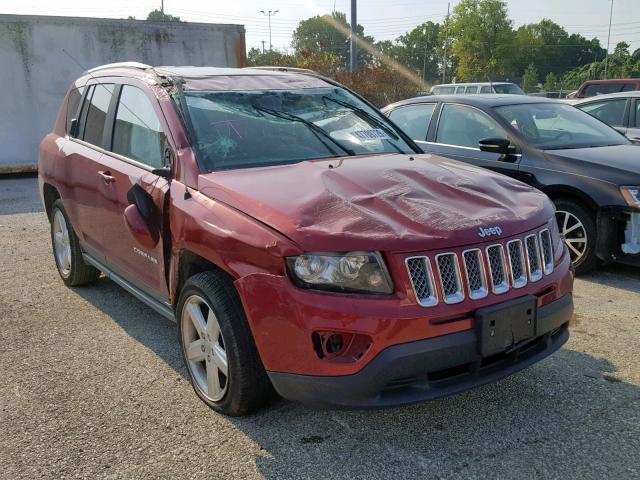 1C4NJCEA3ED671202 - 2014 JEEP COMPASS LA RED photo 1