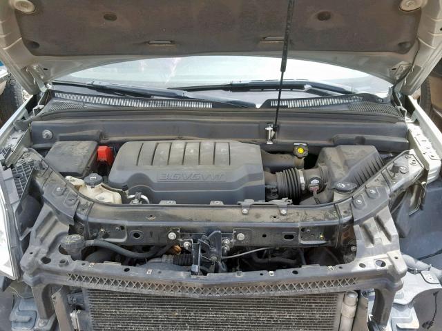 5GZEV33758J260593 - 2008 SATURN OUTLOOK XR თეთრი ფოტო 7