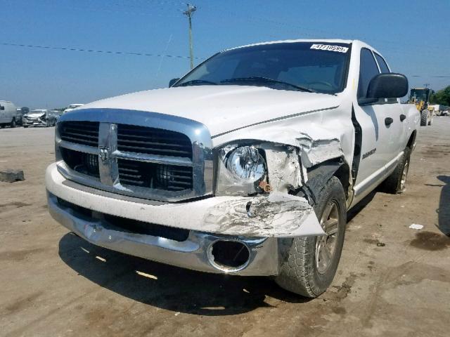 1D7HA18N46J198046 - 2006 DODGE RAM 1500 S WHITE photo 2