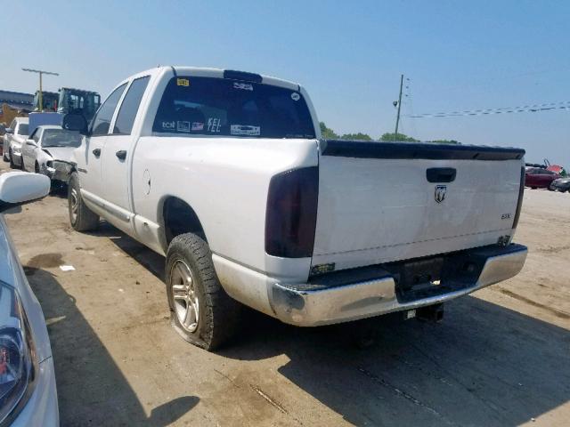 1D7HA18N46J198046 - 2006 DODGE RAM 1500 S WHITE photo 3