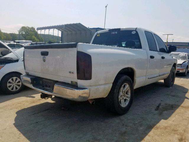 1D7HA18N46J198046 - 2006 DODGE RAM 1500 S WHITE photo 4