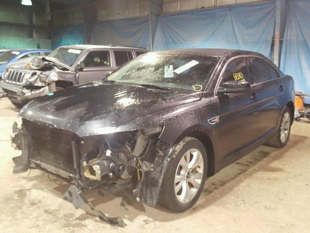 1FAHP2EW8BG149523 - 2011 FORD TAURUS SEL BLACK photo 2