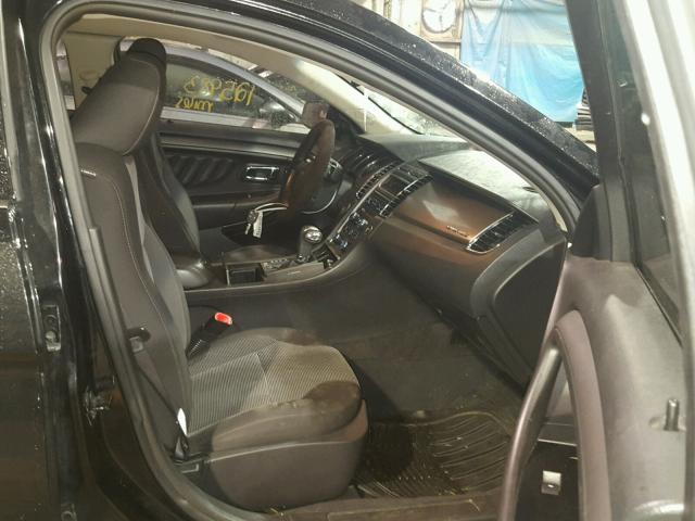 1FAHP2EW8BG149523 - 2011 FORD TAURUS SEL BLACK photo 5