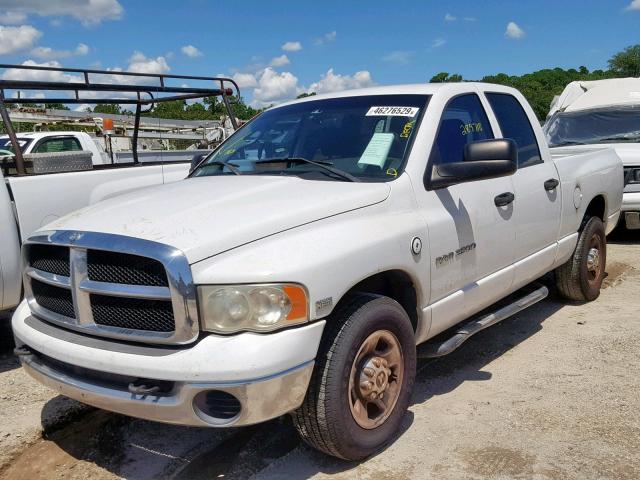 3D7KA28D54G248146 - 2004 DODGE RAM 2500 S თეთრი ფოტო 2