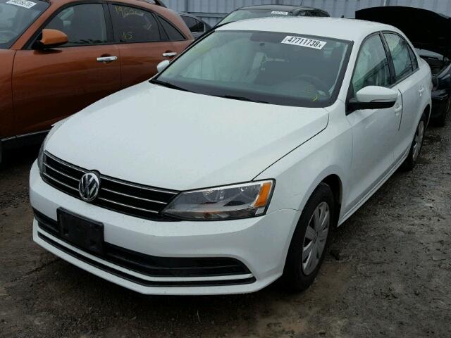 3VW2K7AJ5FM296350 - 2015 VOLKSWAGEN JETTA BASE 白色 照片 2