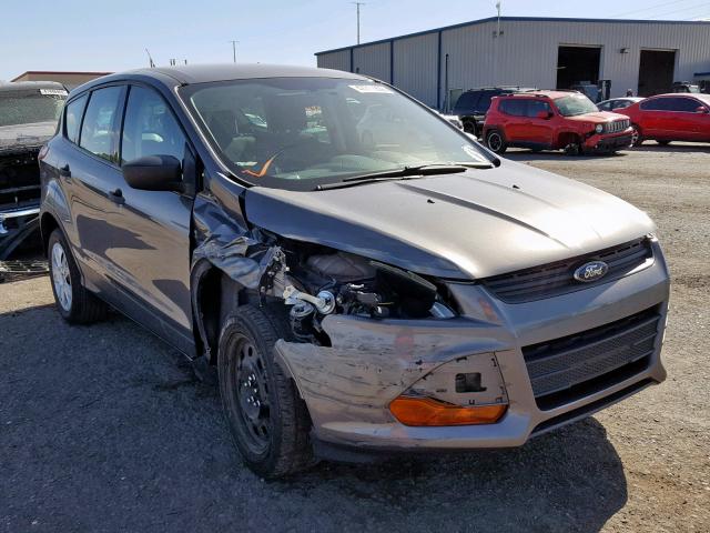 1FMCU0F71DUB55737 - 2013 FORD ESCAPE S SILVER photo 1