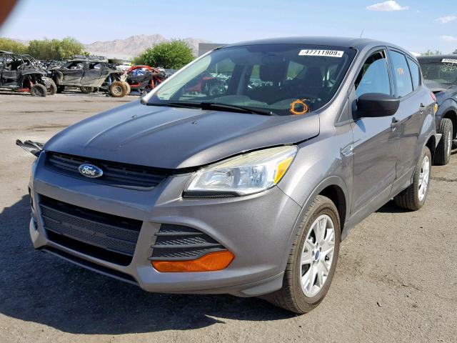 1FMCU0F71DUB55737 - 2013 FORD ESCAPE S SILVER photo 2