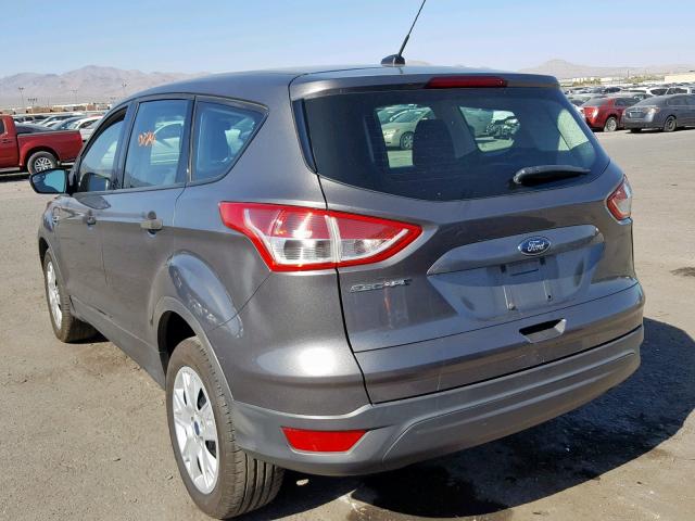 1FMCU0F71DUB55737 - 2013 FORD ESCAPE S SILVER photo 3