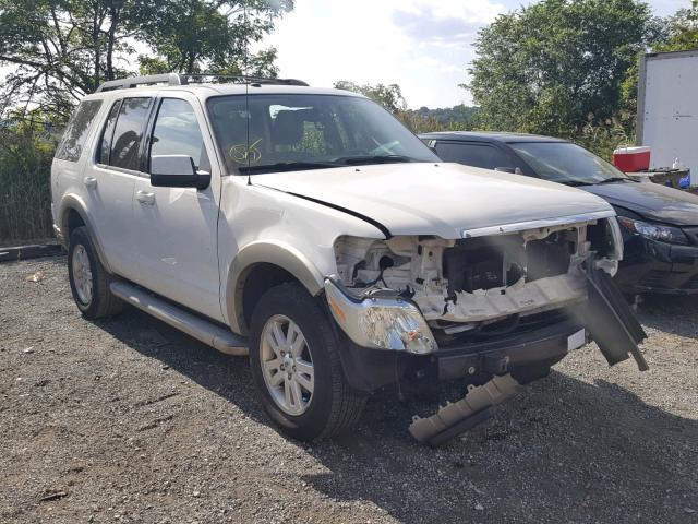 1FMEU7EE5AUA43472 - 2010 FORD EXPLORER E WHITE photo 1