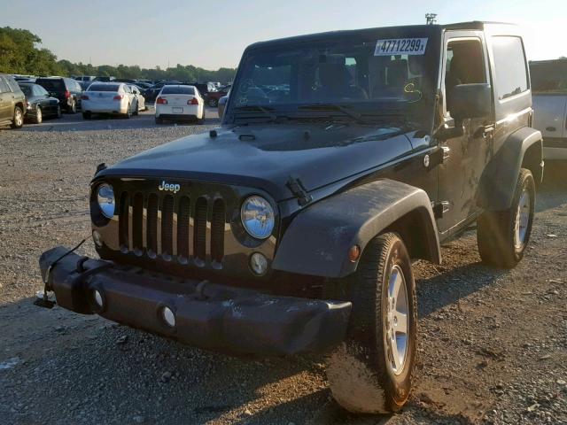 1C4AJWAG6EL270677 - 2014 JEEP WRANGLER S 黑色 照片 2