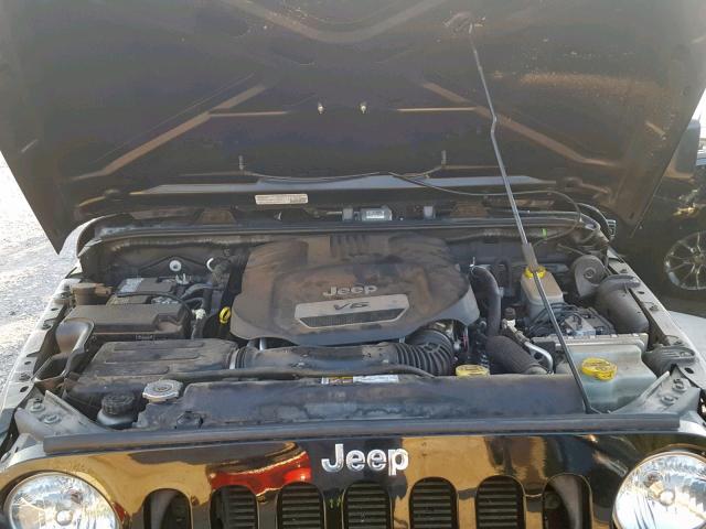 1C4AJWAG6EL270677 - 2014 JEEP WRANGLER S 黑色 照片 7