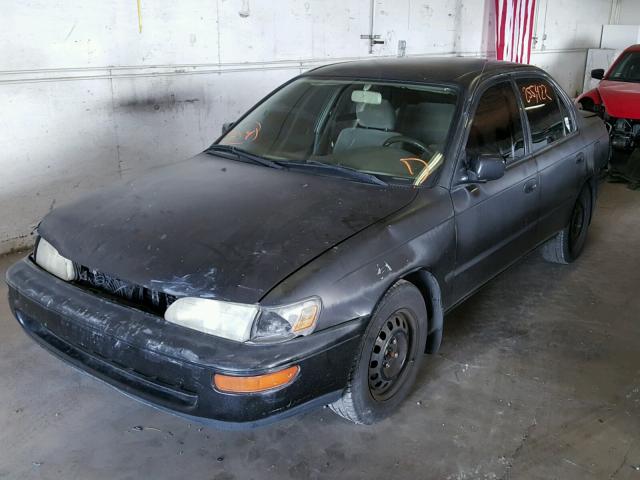 1NXBB02E8TZ390303 - 1996 TOYOTA COROLLA DX BLACK photo 2