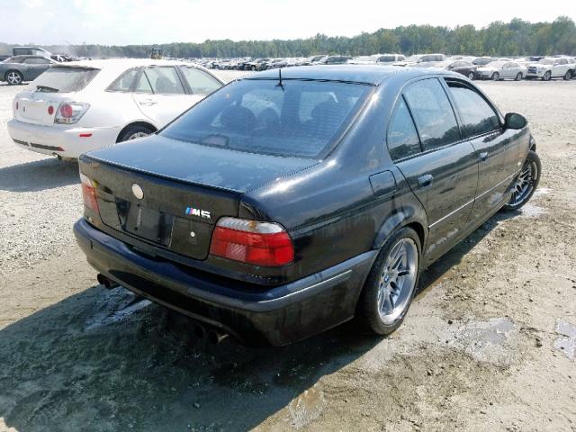 WBSDE9343YBZ96943 - 2000 BMW M5 BLACK photo 4