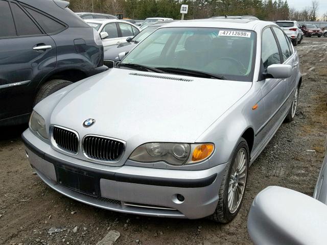 WBAEW53433PG22488 - 2003 BMW 330 XI SILVER photo 2