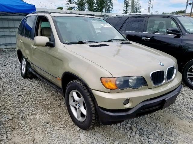 5UXFA53553LV77054 - 2003 BMW X5 3.0I GOLD photo 1