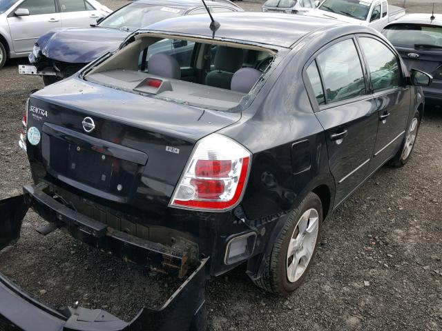 3N1AB61E59L685708 - 2009 NISSAN SENTRA 2.0 BLACK photo 4