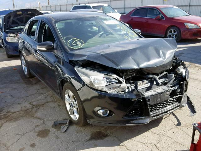 1FADP3F23EL158366 - 2014 FORD FOCUS SE Juoda nuotrauka 1