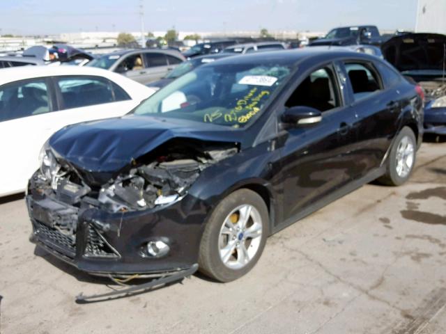 1FADP3F23EL158366 - 2014 FORD FOCUS SE Juoda nuotrauka 2