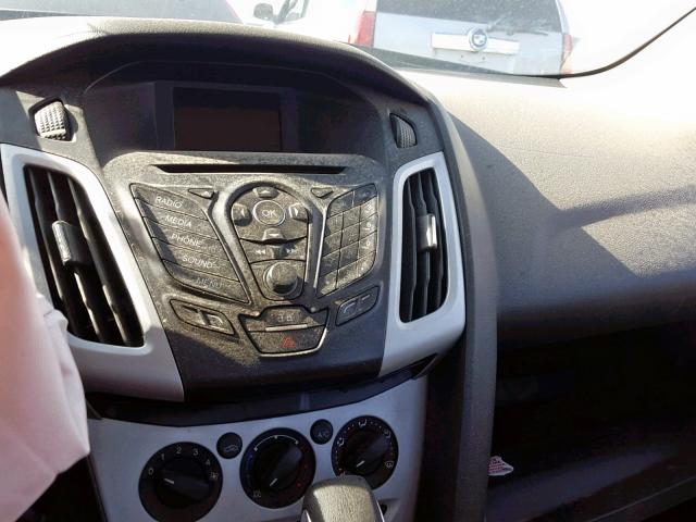 1FADP3F23EL158366 - 2014 FORD FOCUS SE Juoda nuotrauka 9