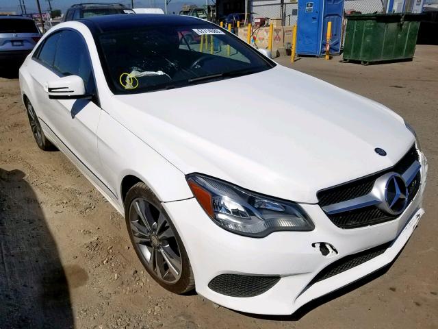 WDDKJ6FB6FF304558 - 2015 MERCEDES-BENZ E 400 WHITE photo 1