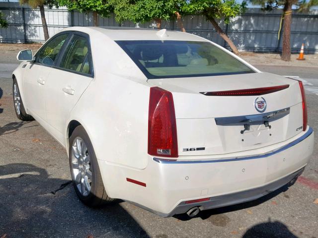 1G6DV57V990148813 - 2009 CADILLAC CTS HI FEA CREAM photo 3