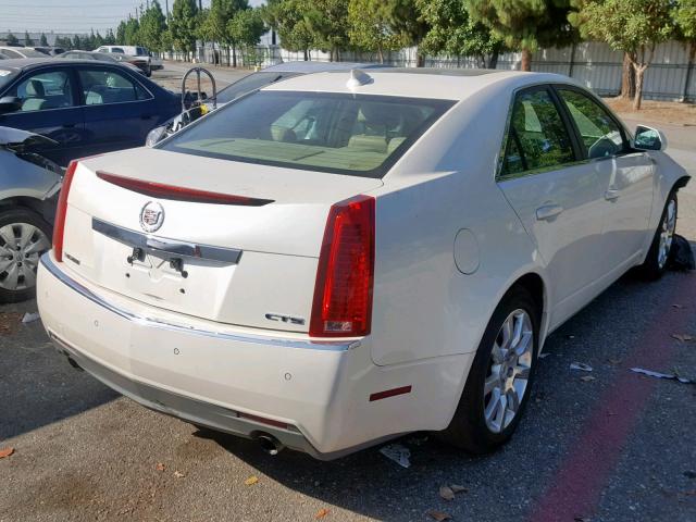 1G6DV57V990148813 - 2009 CADILLAC CTS HI FEA CREAM photo 4