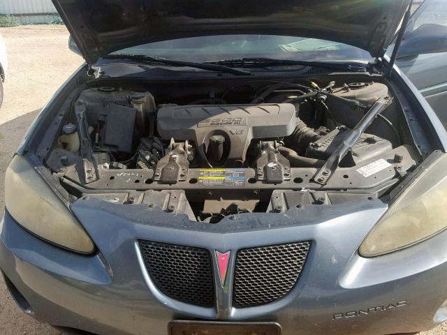 2G2WP552771162661 - 2007 PONTIAC GRAND PRIX BLUE photo 7