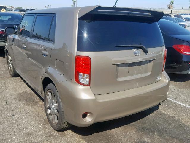 JTLZE4FE1C1145487 - 2012 TOYOTA SCION XB ყავისფერი ფოტო 3