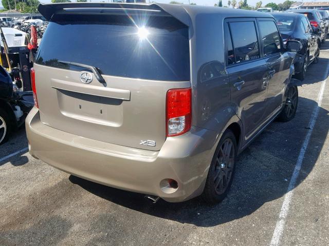 JTLZE4FE1C1145487 - 2012 TOYOTA SCION XB ყავისფერი ფოტო 4