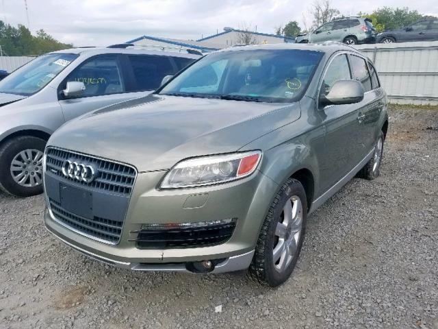 WA1AV74L47D010353 - 2007 AUDI Q7 4.2 QUA GREEN photo 2