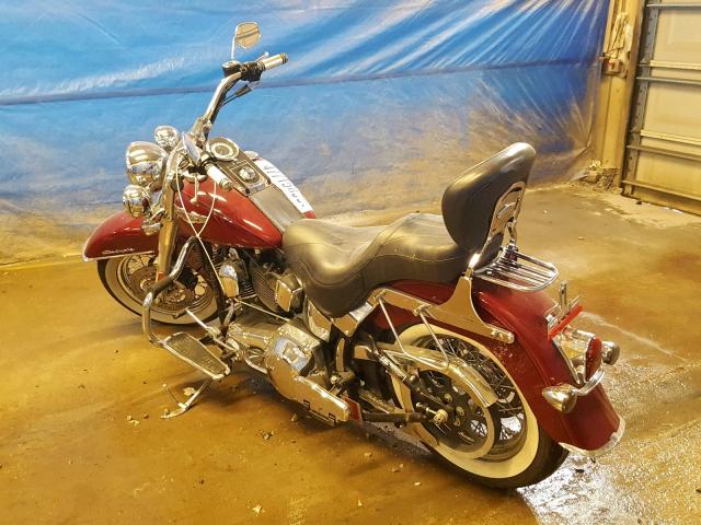 1HD1JDB186Y055075 - 2006 HARLEY-DAVIDSON FLSTNI RED photo 3