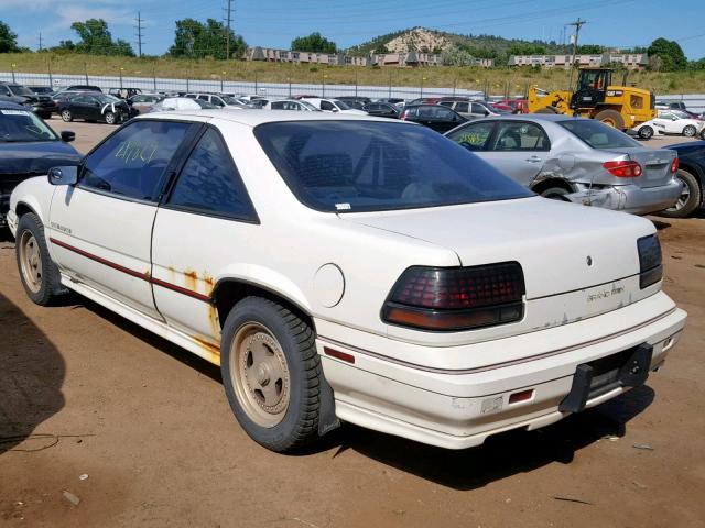 1G2WP14W2JF215294 - 1988 PONTIAC GRAND PRIX WHITE photo 3
