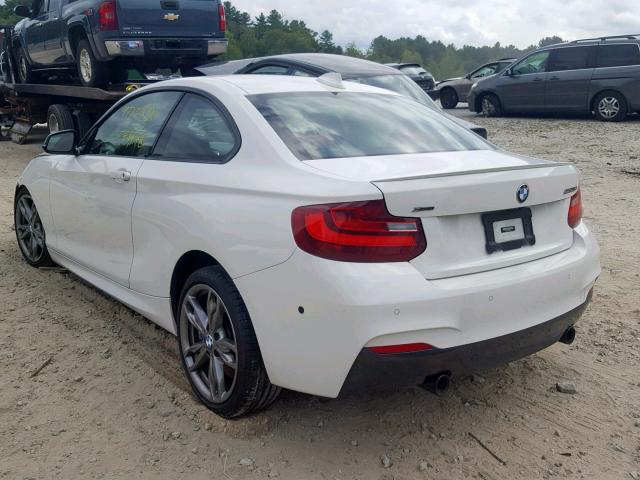 WBA1J9C56GV696161 - 2016 BMW M235XI WHITE photo 3
