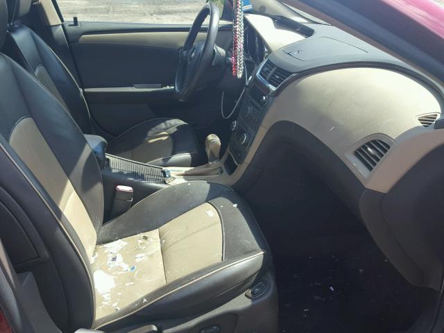 1G1ZK57719F120796 - 2009 CHEVROLET MALIBU LTZ ბურგუნდია ფოტო 5