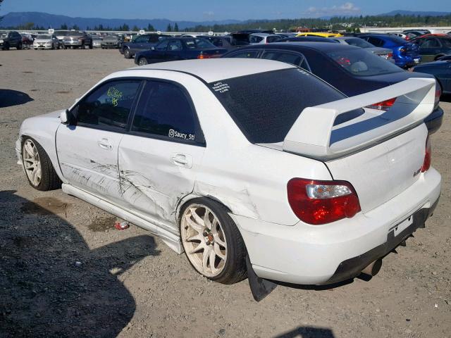 JF1GD70694L525021 - 2004 SUBARU IMPREZA WR WHITE photo 3