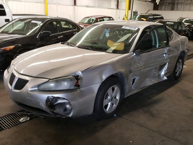 2G2WP552061257433 - 2006 PONTIAC GRAND PRIX GRAY photo 2