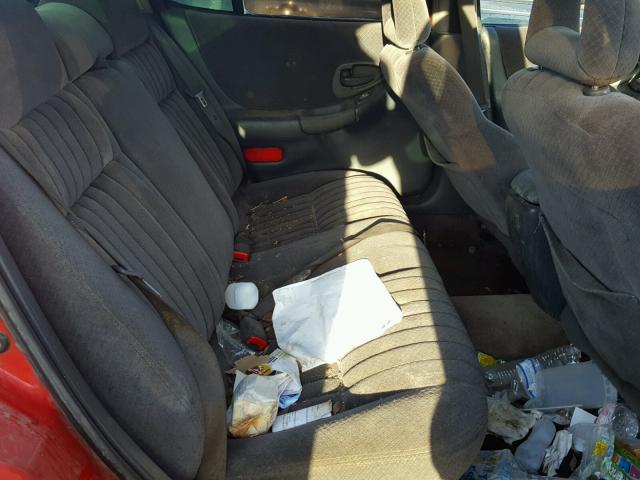 1G2WP52K32F257594 - 2002 PONTIAC GRAND PRIX RED photo 6